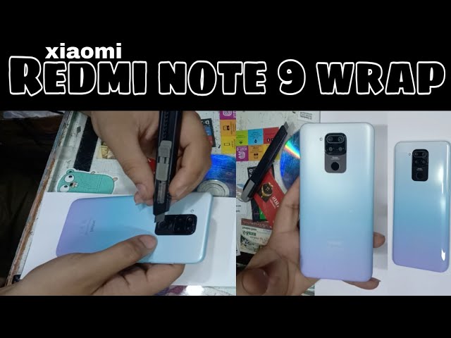 Redmi note 9 protection | xiaomi redmi note 9 protection with  transparent matt lamination | dtech |