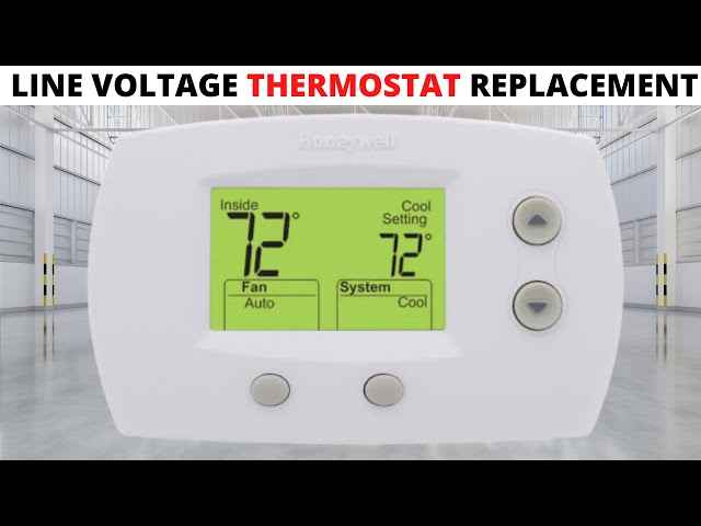 HVAC: Thermostat replacement for fan coil unit (Line Voltage)