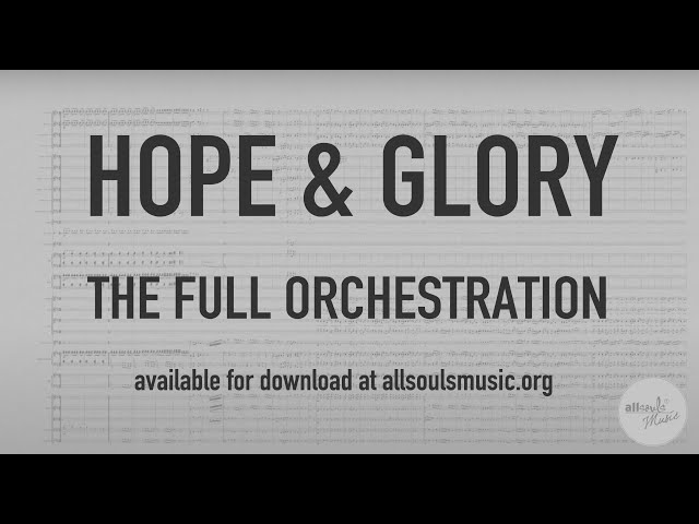 Hope & Glory - Full Orchestration