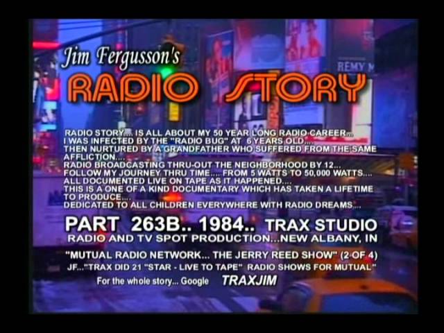 CLASSIC JERRY REED!!! - 1984 ELVIS-GUITAR MAN - JIM FERGUSSON'S RADIO STORY/ALANNA NASH - RS 263BX1
