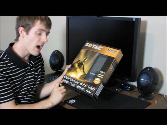 Zotac nVidia GeForce GTX 480 DX11 Extreme Graphics Card Unboxing & First Look Linus Tech Tips