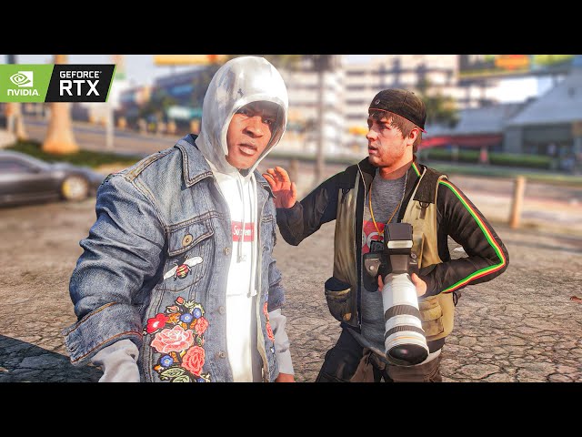 GTA 5 'Paparazzo' Mission on RTX™ 3090 Maxed-Out - Ultra Realistic Ray-Tracing Graphics Mod