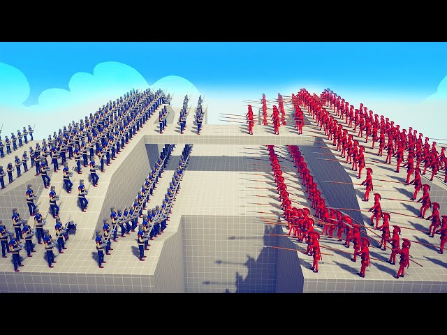 100x vs 100x MELEE UNITS 1 | TABS - Totally Accurate Battle Simulator