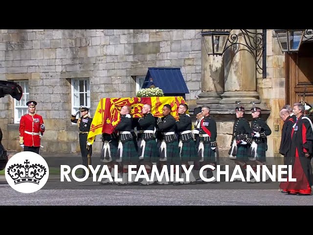 LIVE: King Charles III Joins Queen's Coffin Procession