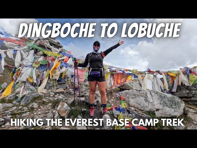 Pt. 5: Dingboche to Lobuche | Hiking the EVEREST BASE CAMP TREK | EBC 2022