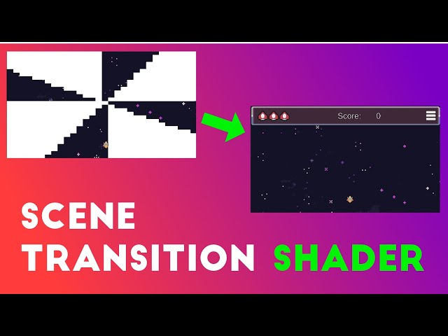 Custom scene transition effect in Unity