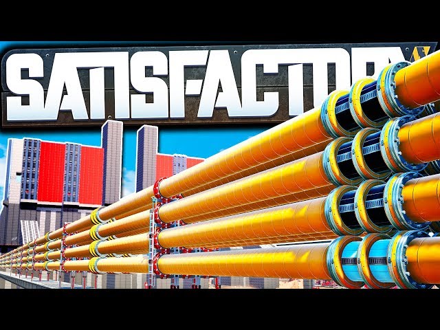 42,000 km Oil Pipeline MEGA Project! - Satisfactory Early Access Gameplay Ep 12