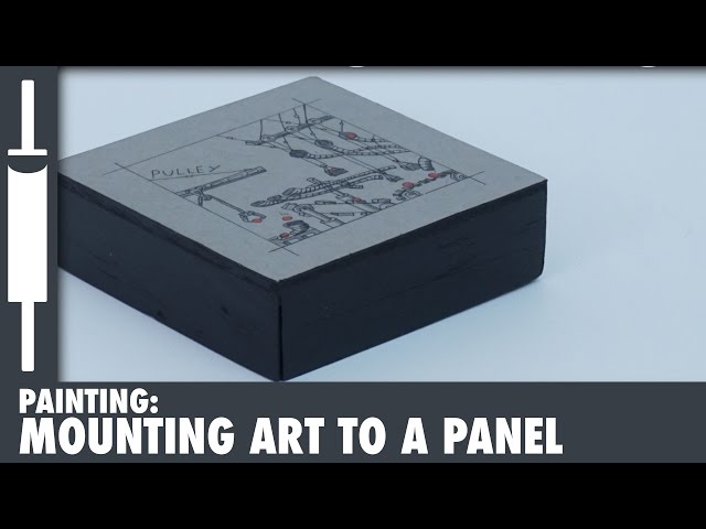 Mounting Artwork to a Panel