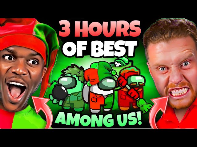 *3 HOURS* OF “BEST” SIDEMEN AMONG US VIDEOS!