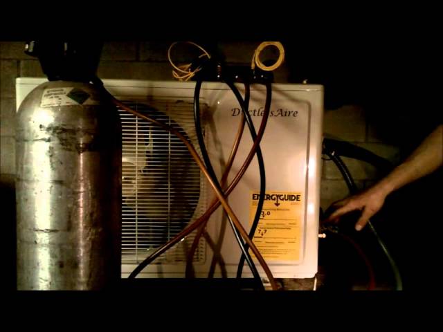 Ductless Mini Split Heat Pump Installation Part 2