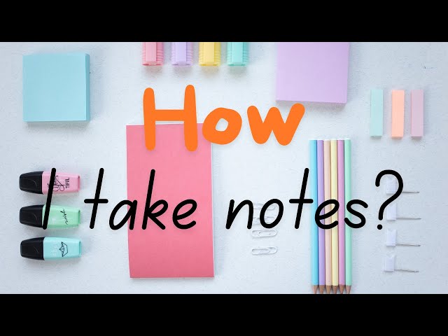 How I take pretty and effective notes 📝✨| How I Make iPad Notes 📝📱🌼#app #notes #ipadapps #goodnotes