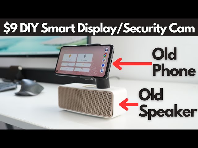 DIY Smart Display & Security Cam With a Speaker