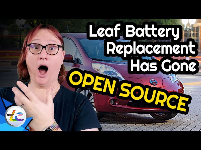 Wait... Nissan LEAF Battery Replacement Just Went OPEN SOURCE!?