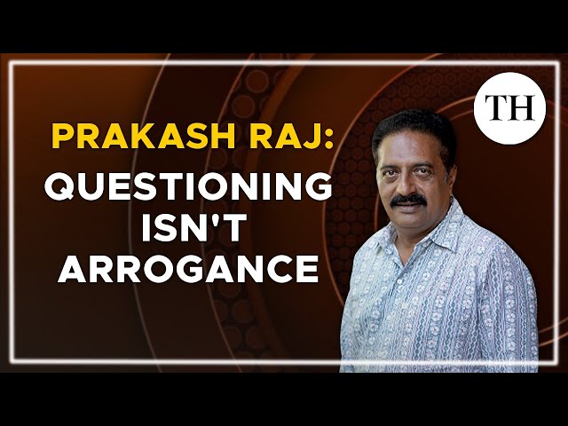 Prakash Raj interview | Presenting 'Photo', and being targeted for his opinions