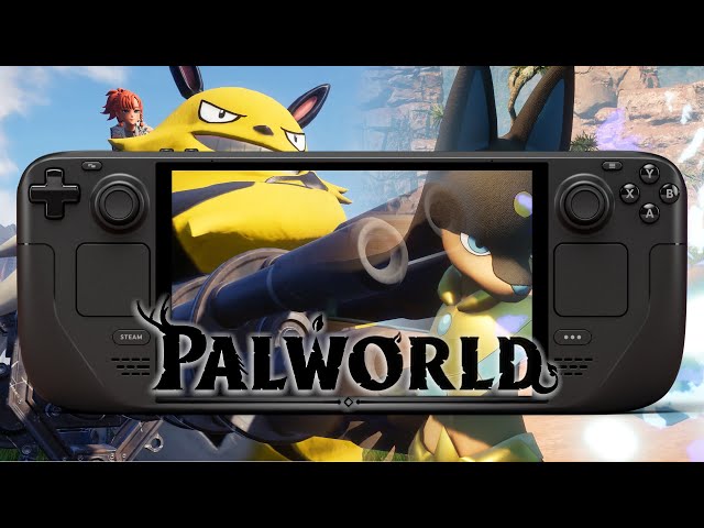 Palworld on Steam Deck - settings, performance and thoughts