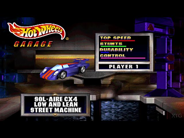 Hot Wheels Turbo Racing - All Cars List PS1 Gameplay HD