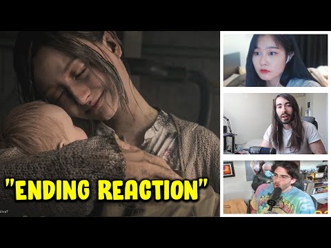 STREAMERS REACT TO "THE ENDING OF RESIDENT EVIL 8 VILLAGE"