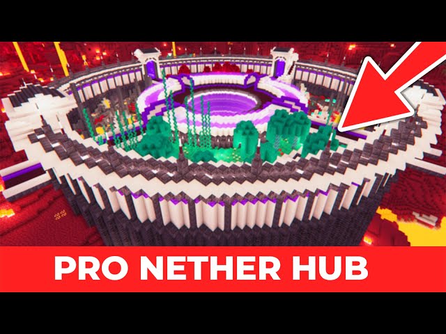 I Built a MASSIVE BASE in the NETHER in Minecraft Hardcore