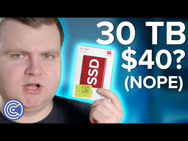 Fake 30 TB Walmart SSD Scam! - Krazy Ken’s Tech Talk