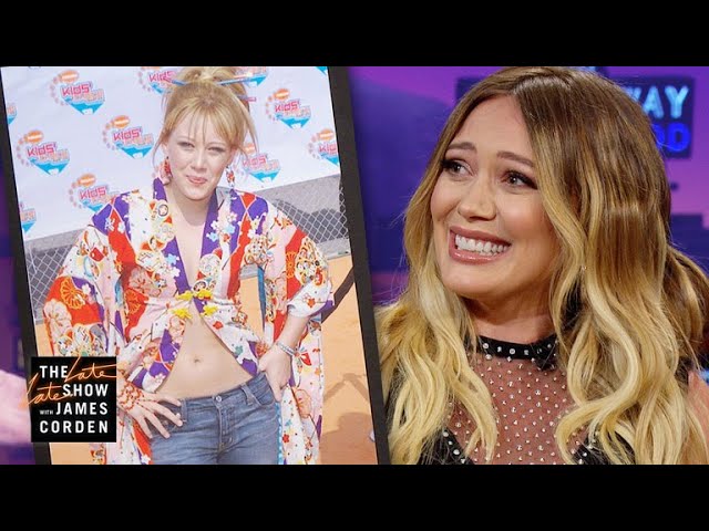 Hilary Duff Revisits Her 'Lizzie McGuire' Era Outfits