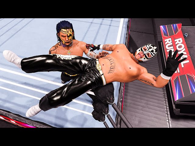 I Put 30 High Flyers in a WWE Royal Rumble!