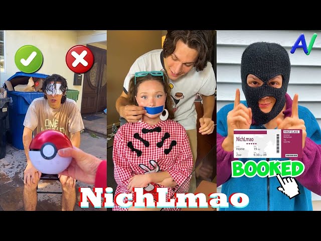 Best of NichLmao TikTok 2023 | Funny NichLmao and His Friends (Zhong , VuJae and Zoe)