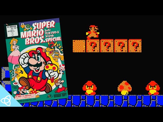 Super Mario Bros. Special (NEC PC-8801 Gameplay) | Demakes