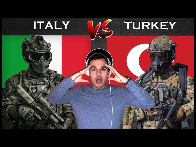 Italian Reaction To 🇮🇹 🇹🇷 Italy vs Turkey - Military Power Comparison 2021