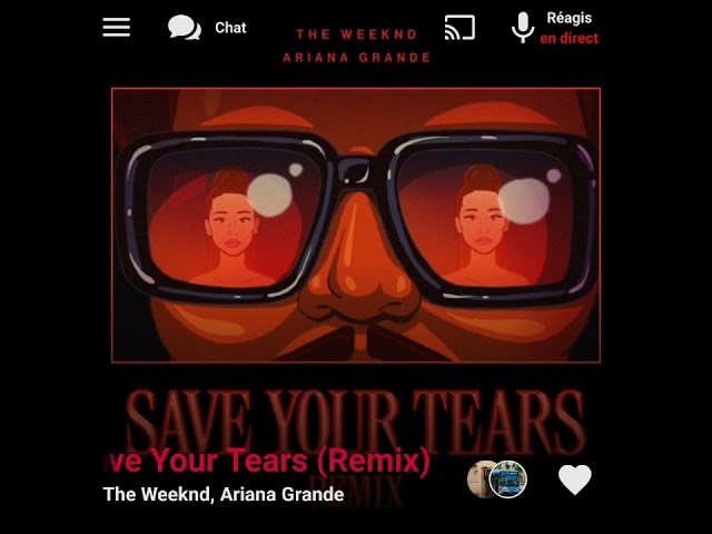 The Weeknd, Ariana Grande - Save Your Tears (Remix) ( Version Skyrock )