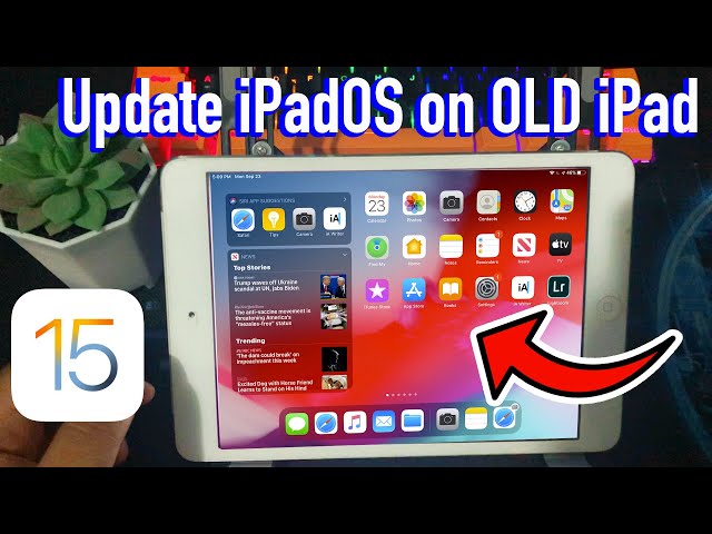 How to Update Old iPad to iOS 14 15 | Install iPadOS 15 on Unsupported iPad