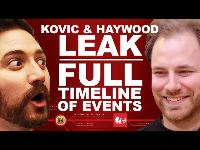 Adam Kovic and Ryan Haywood Leak - Full Timeline, Latest News & Updates (Rooster Teeth Drama)