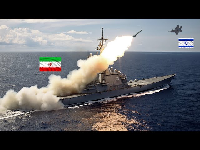 Israeli F-15 Fighter Jets Strike an Iranian Battleships! Crisis in the Middle East