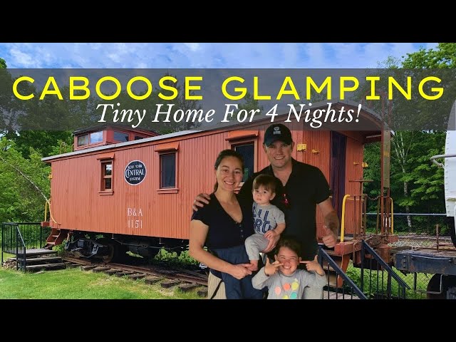 Glamping Caboose Stay | Living like the Boxcar Children in Chester Massachusetts