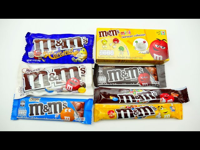 M&M collections Candy and M&Ms mini character - @SuperFunTV