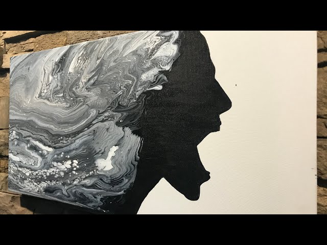 Fluid Painting Acrylic Pouring COMB SWIPE?? Awesome Results!! Must Watch till the End! Please Share!