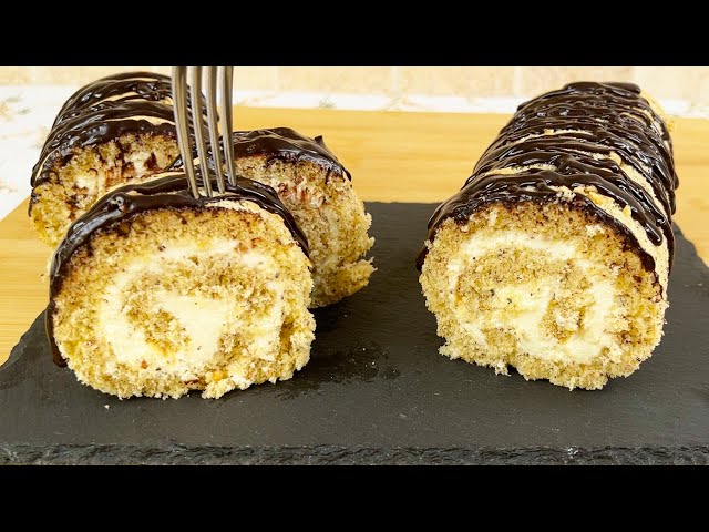 Grandma's old recipe! Easy and delicious cake in 5 minutes that will surprise everyone!