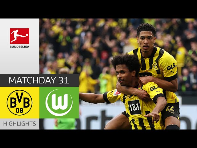 Big STATEMENT from BVB! | Borussia Dortmund - VfL Wolfsburg 6-0 | Highlights | Bundesliga 22/23