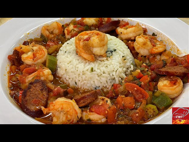 Shrimp And Sausage Creole Recipe | How To Make Shrimp Creole | Shrimp Creole Recipe