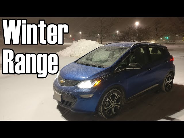 Chevy Bolt EV: Winter Range and Performance (Chicago winter)