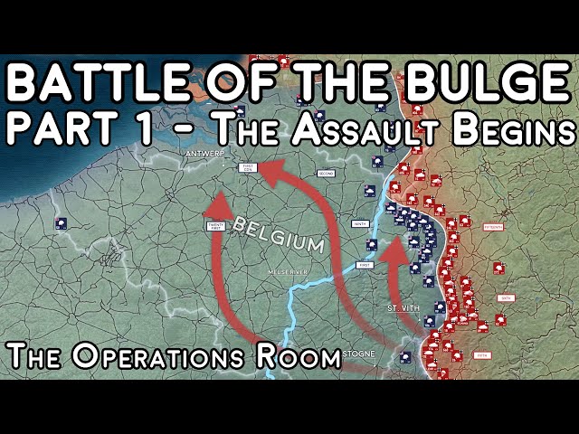 Battle of the Bulge, Animated - Part 1, The Assault Begins
