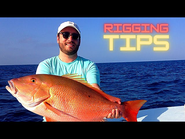 How To Rig a Rod for Snapper, Grouper, and Amberjack #bottomfishing #wreckfishing