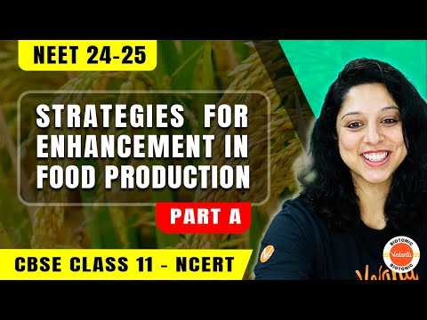 Strategies For Enhancement in Food Production  | Class 12 | NEET 2024
