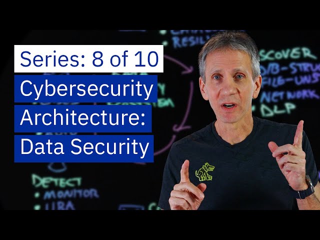 Cybersecurity Architecture:  Data Security