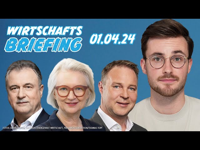 Bahn-Einigung, 4-Tage-Woche, Armutsbericht | WIRTSCHAFTSBRIEFING | 1. April 2024 mit Maurice Höfgen