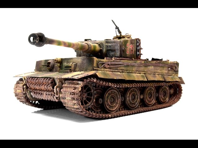 Panzerkampfwagen VI Tiger Late 1/35 Academy Tank Model