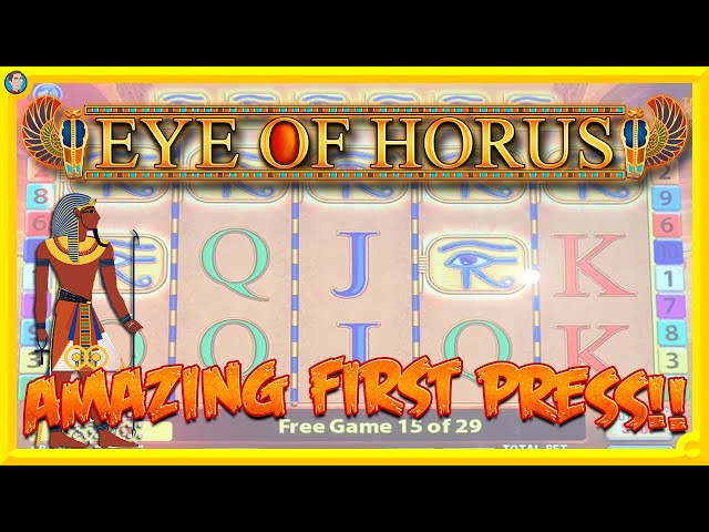 Eye of Horus, Super Wild Bar - X & Roulette!