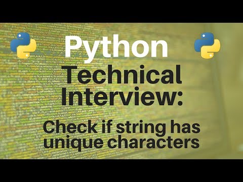 Technical Interview Problems