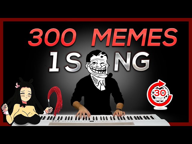 300 MEMES in 1 SONG (in 30 minutes)