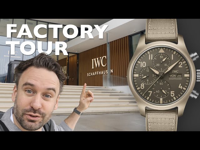 I went inside IWC - an AMERICAN watch company!