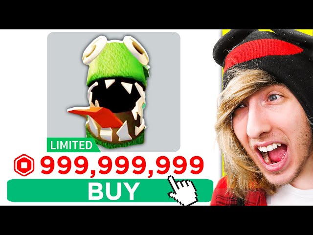 Buying Roblox's Most EXPENSIVE Items!